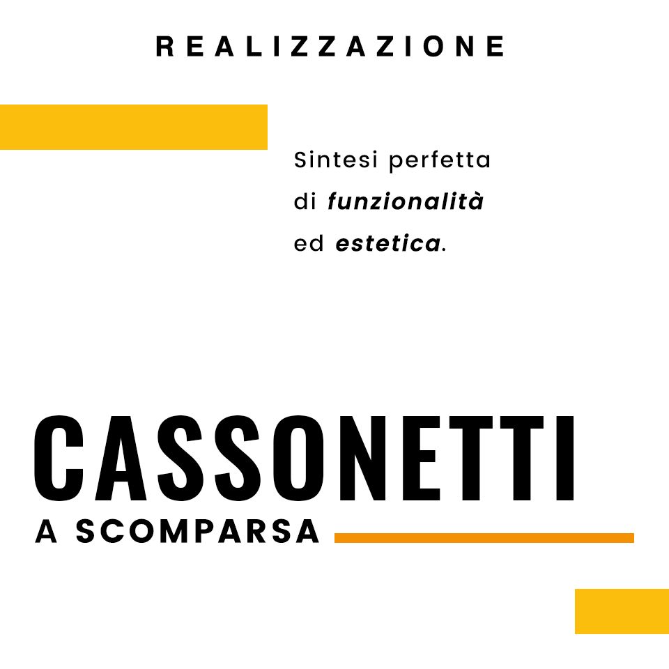 Cassonetti a scomparsa